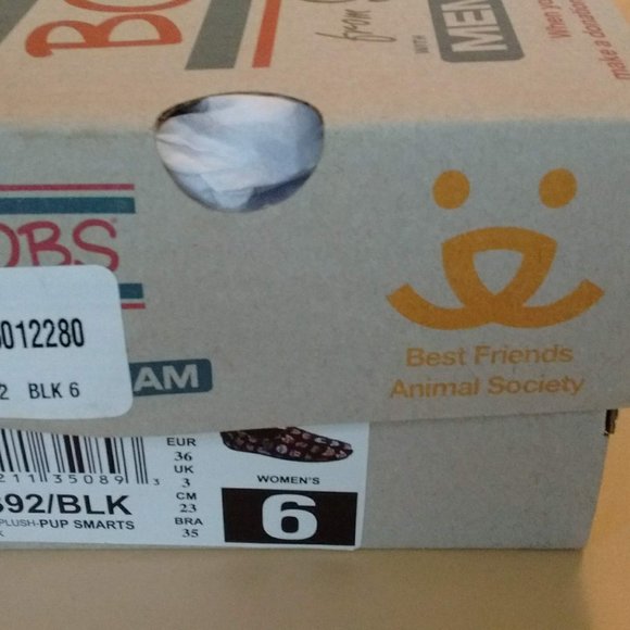 BOBS by Skechers Ladies Plush Pup Smart Casual Slip-On Flats Size 36 EU, 6 US - Picture 7 of 7